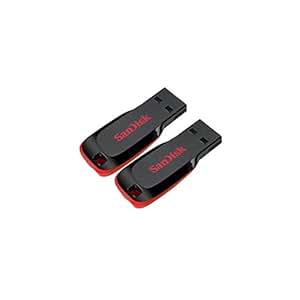 Amazon.com: SanDisk Cruzer 64GB (32GB x 2) Cruzer Blade ...