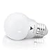 Triangle Bulbs T90020 (Pack of 2) G16 Decorative Globe Light Bulbs 300 Lumen 5-watt LED Light Bulb with E26 Base, Color 3000K, Dimmable, UL Listed, Energy star certified,