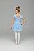 Dance Leotard with Skirt for Girls by Mdnmd (Tag130) Age 6-8,Blue