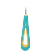 Chiffonade Racquet Stringing Straight Awl for Tennis &amp; Badminton - Silicone Grip Steel Tool for Stringing Machines, Universal Fit