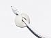 Adywe 20 Pack Desktop tough adhesive Cable Clips Holders, One Channel Cord Management System for Your Wires, Desktop Cable Organizers & Computer, Electrical, Charging or Mouse, usb cord (White)