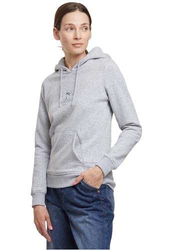 Forvert Heavy Hoodie Santa Rosa Sweatshirt à Capuche, Gris, L Femme