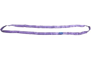 Mytee Products Endless Round Sling 4' Purple 2600# Vertical, 2100# Choker, 5200# Basket Crane Rigging Hoist Wrecker Recovery