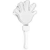 12 Pack - White Hand Clapper Noise Makers Party Favors
