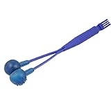 TOOGOO(R) Plastic Blue 2 in 1 Magnetic Hammer Knock Massager Back Scratcher
