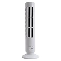 856store Fans Cooling Portable USB Bladeless No Leaf Air Conditioner Cooling Cool Desk Electric Fan