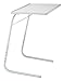 Fox Valley Traders White Adjustable Tray Table EasyComforts, One Size Fits