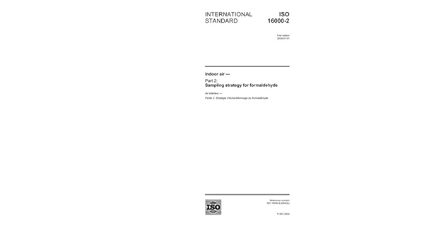 Amazon Com Iso 2 04 Indoor Air Part 2 Sampling Strategy For Formaldehyde Iso Tc 146 Sc 6 Books