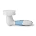 Vanity Planet Spin for Perfect Skin Face & Body Cleansing Brush, Frosted Blue
