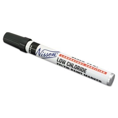 Nissen Low Chloride Feltip Paint Marker Black So12 Desertcart