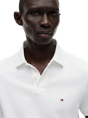 Maglietta Polo Maniche Corte Uomo 1985 Regular Fit, Bianco (White), L — foto 2 di 5