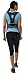 Empower NiteBright Illuminating Weight Vest for Women adjusts up to 4 lbs for Running, Workout, Crossfit, Cardio, Walking