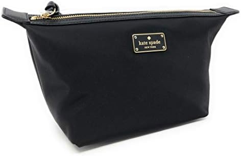 Kate Sapde New York Jodi Travel Cosmetics Make-Up Case Clutch Bag Black 4 Kate Sapde New York Jodi Travel Cosmetics Make-Up Case Clutch Bag Black