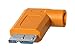 Tether Tools TetherPro USB-C to 3.0 Micro-B Right Angle Cable, 15', Orange