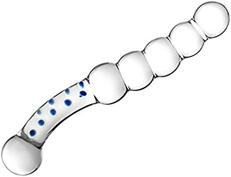 6 Balls Female Glass massager Toys Super Smooth Personal Body Massager Handheld Glass Wand Toys