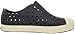 Native Jefferson Slip-On Sneaker, Jiffy Black/Bone White, 13 Medium US Little Kid