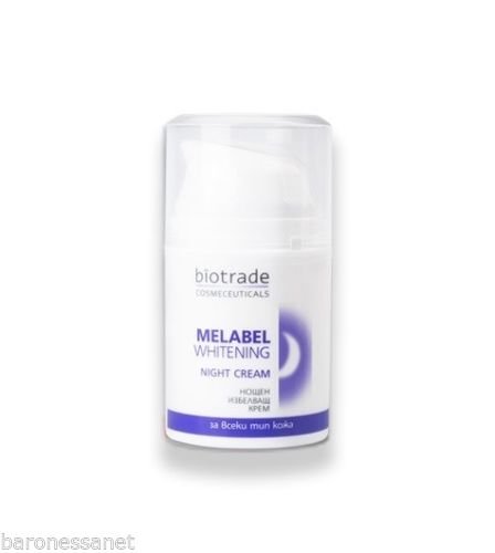 Biotrade Melabel Whitening Night Cream 50ml Care the Skin