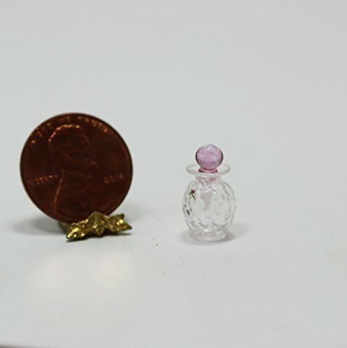 Miniature Artisan Pressed Glass Scent Bottle by Philip Grenyer