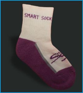 SmartSock with Advanced Blister Protection Technology - Girl's Size 3-5 (10+ Years)