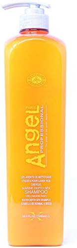 Angel Paris Professional Marine Depth Spa Shampoo, Dry Neutral Hair, 33.3 oz