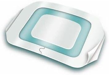 TEGADERM Plus +PAD Film Dressings 9cm x 10cm x 5 3586 - Transparent/Waterproof/Non-Adh Pad, 9x10 cm (Pack of 5)