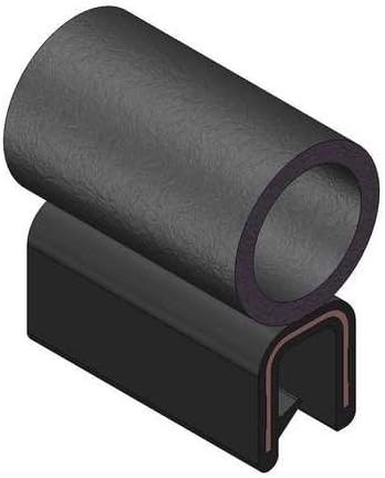 Trim Seal, Alum Clip, 0.26 In W, 250 Ft