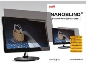 2 Way NANOBLIND Privacy Filter For 21 inch Monitors (W 16 3/16 inch x H 12 3/8 inch)