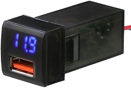 Qc3 0 急速充電usbポート 電圧計 Usb電源ソケッ スマホ充電器 最新の トヨタ車系用 新登場 カローラ カムリ Avalon Levin Prado Toyota