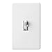 Lutron Toggler Incandescent 600-Watt Single-Pole Dimmer Switch, TG-600PH-WH, White