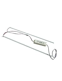 LED, 2 "x 4 fluorescentes Retrofit Kit, 2 Soporte Magnético Tiras de LED y 1 soporte magnético conductor, 32 vatios total del sistema, 5000 Kelvin