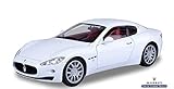 Motormax Die-Cast Collection 1:18 Maserati Gran Turismo, White (Color May Vary)