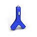 TYLT Y-Charge 4.2A USB Car Charger Dual Port for Charging Two Devices - Blue