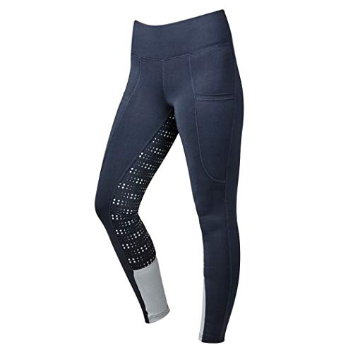 Dot Print Gel Riding Tights