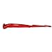 Bestong ABS Window Windshield Wiper Blade Trim Cover for 2007-2017Jeep Wrangler jk 4-Door 2-Door (Rear Window, Red)