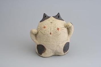Amazon オブジェ 家具 小物 お洒落 置物とインテリア 百猫置物 中
