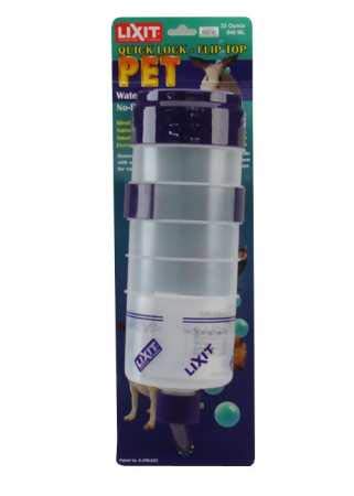 lixit flip top water bottle