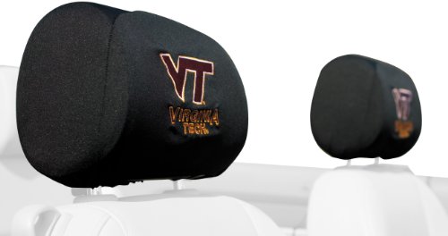 NCAA Virginia Tech Hokies Headrest Covers, Set of 2