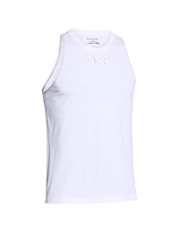Under Armour Jus Sayin Too Musculosa de algodón, con tecnología de secado rápido, para hombre.