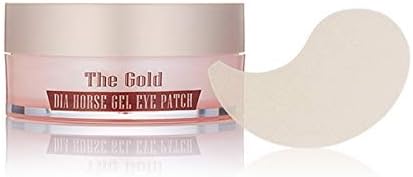 Amazon Co Jp The Gold Dia Horse Gel Eye Patch金の成分含有ハイドロゲル済州まゆ スベリヒユエキスを含む 子どものパッチ 目元パック 目元ケア60枚 韓国化粧品 海外直送 ビューティー