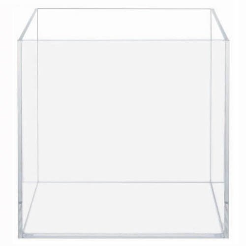 HIGH CLARITY GLASS CUBE 2.11 GALLONS