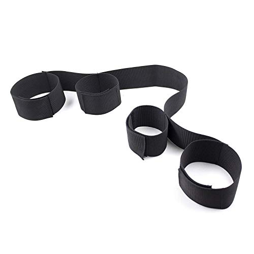 LIGOUHAI Leg Restraint System Kit Adjustable Cuffs Sports aid Tools for Legs and Arms Tools - Thumbnail 3