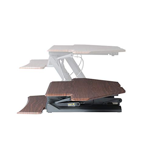 image for Seville Classics OFF65870 Gas-Spring Corner/Cubicle Standing Desk Conv