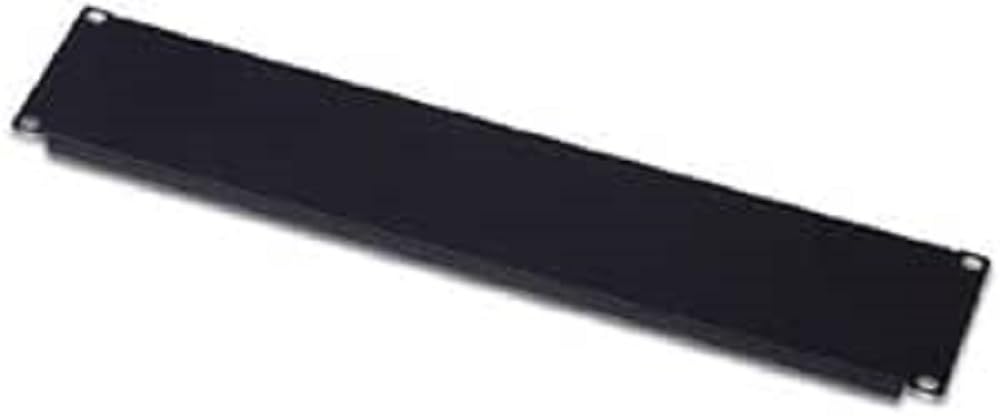 LINK lkcop2un 2 Units Blank Panel for Closure Empty Spaces in Rack Cabinets 19 ', Black