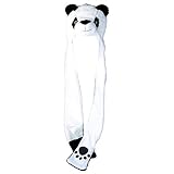 Plush Panda Hat Novelty Cap Animal Costume Beanie With Long Paws