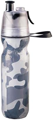 Zhhlaixing Mist Spray Water Bottle with Lock Insulated Leak Proof Sport Water Bottle with Spray Mist for Drinking Outdoor Sport Hydration and Cooling Down