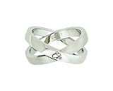 J192 Sizes 6 Atom Stainless Steel CTR Ring Mormon