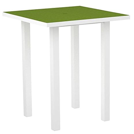 Amazon Com Euro Bar Table Top Finish Lime Frame Finish