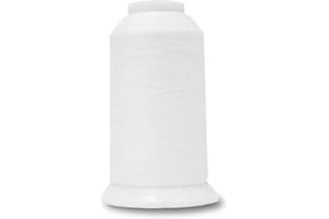 Superior Threads So Fine 3-Ply 50 Weight Polyester Sewing Thread Cone - 3280 Yards (#451 Blizzard)