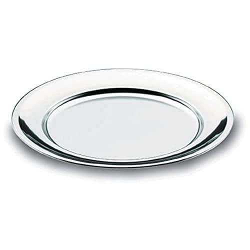 Lacor 61836 Plat Rond 35 cm, Argenté.