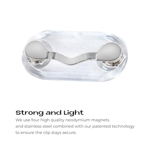 Readerest Eyeglasses Holders 2 Styles Pin (Black